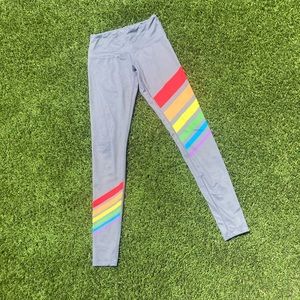‼️ACCEPTING OFFERS‼️
 - Rainbow Stripe Leggings